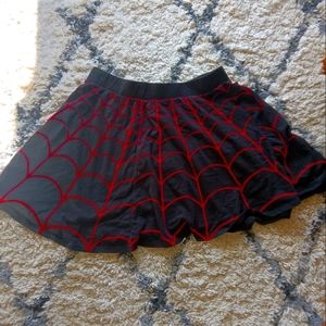 Kreepsville 666 spiderweb skirt size  #pinup #sourpuss #horror #spiderweb